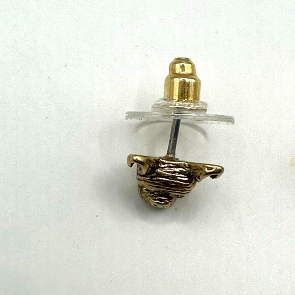 Madewell Pug Earrings Stud Dog Face Pet Casual Summer Whimsy Costume Jewelry - Picture 5 of 11